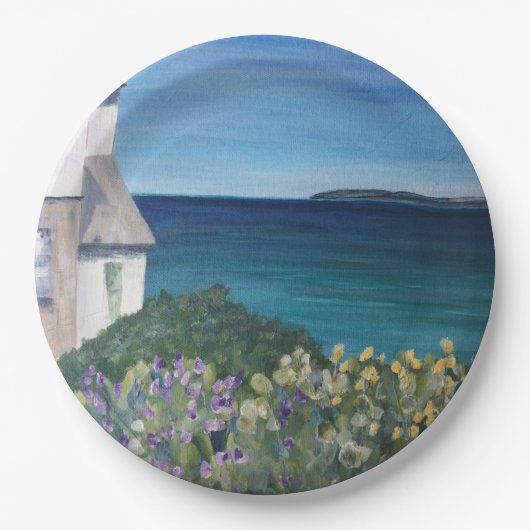 Clovelly Devon Papieren Bordje (Voorkant)