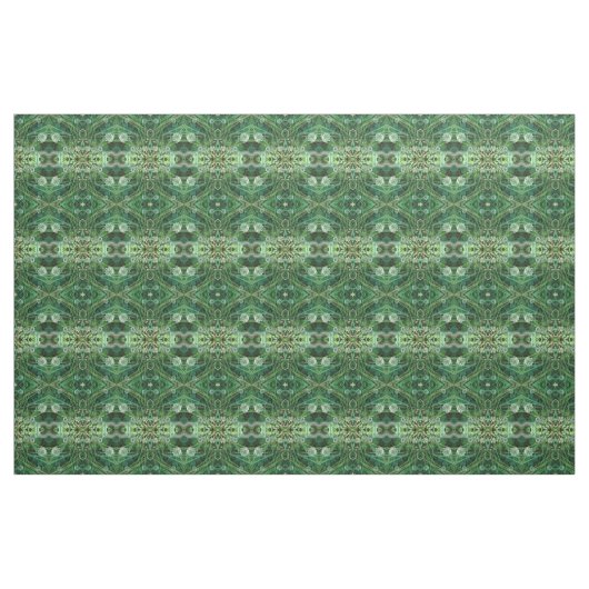 Clover blanc, Motif Shamrock, tissu (Yard)