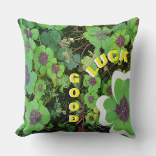 Clover Bonne Chance Jeu Oreiller