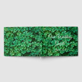 Clover bruiloft en receptie gastenboek (Volledig)