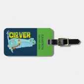 Clover | Dino Ranch Bagagelabel (Voorkant horizontaal)