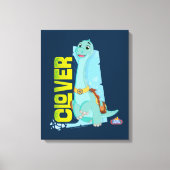 Clover | Dino Ranch Canvas Afdruk (Voorkant)