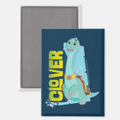 Clover | Dino Ranch Magneet (Voorkant / Achterkant)