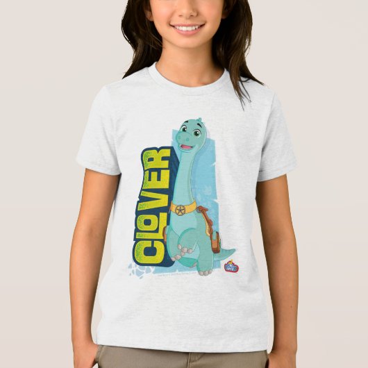 Clover | Dino Ranch Tri-Blend Shirt (Voorkant)