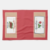 Clover Farm Étiquette serviette de cuisine (Horizontal)