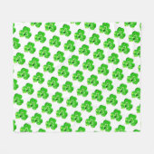 Clover Fleece Deken (Voorkant (Horizontaal))