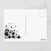 Clover Heart Briefkaart (Achterkant)