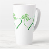 Clover Heart Latte Mok (Rechterhoek)