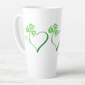 Clover Heart Latte Mok (Linkerhoek)