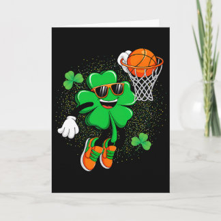 Clover Leprechaun Sketll Dunk St Patricks Day Men  Kaart
