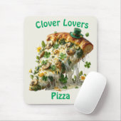 Clover Lovers Pizza St. Patrick’s Day Muismat (Met muis)