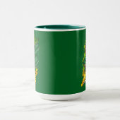 Clover Money Energy – Lucky Leprechaun - caneca Mok (Midden)