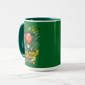Clover Money Energy – Lucky Leprechaun - caneca Mok (Voorkant links)