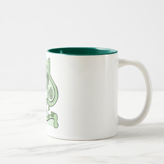 Clover Neurotransmitters Tweekleurige Koffiemok (Rechts)
