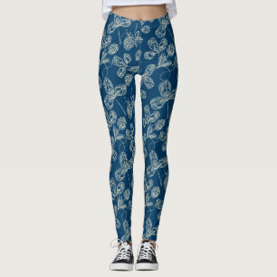 Clover-patroon Leggings