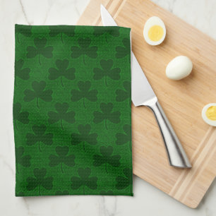 Clover-patroon Theedoek