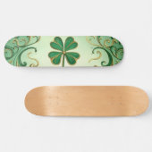 Clover Saint Patrick's Day Skateboard (Horizontaal)