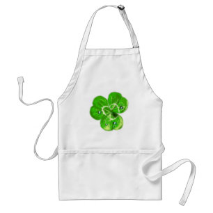 Clover-Schort - dauwdruppels Standaard Schort