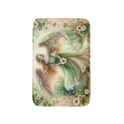 Clover Serenity Angel Badmat (Voorkant Verticaal)