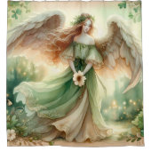 Clover Serenity Angel Douchegordijn (Voorkant)