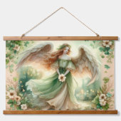 Clover Serenity Angel Hangend Wandkleed (Voorkant)