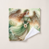 Clover Serenity Engel Bad Handdoek (Wasdoekje)