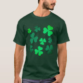 Clover Shamrock Ireland Pride St Patrick's T-shirt (Voorkant)