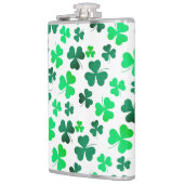 Clover Shamrock Irish Green Spring St Patricks Day Heupfles (Links)