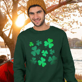 Clover Shamrock Irish Green Spring St Patricks Day Trui