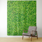 Clover Shamrock Photo Backdrop Tapestry Wandkleed (In situ)