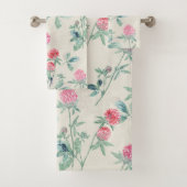 Clover, shamrock sur beige. (En situation)