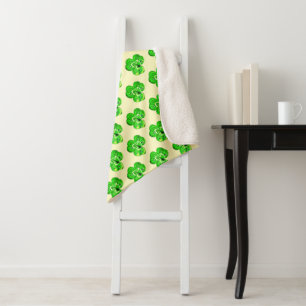 Clover Sherpa Blanket Deken