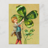 Clover St. Patrick's Day Briefkaarten (Voorkant)