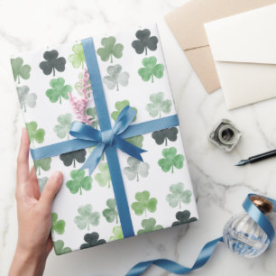 Clover St Patricks Day Cadeaupapier