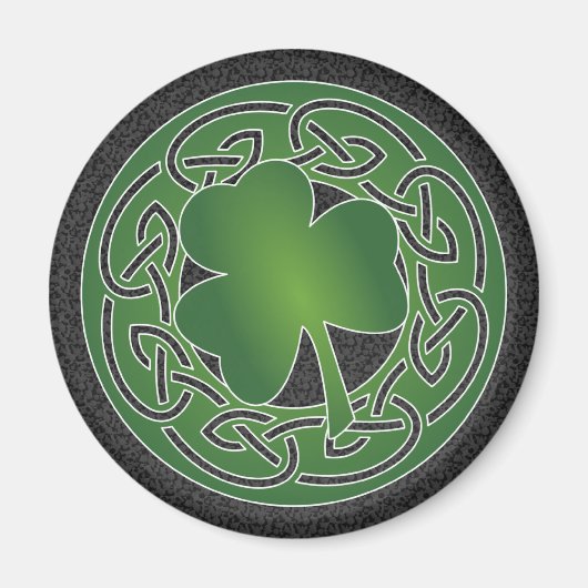 Cloverleaf - Saint Patrick's Day Magnet (Devant)