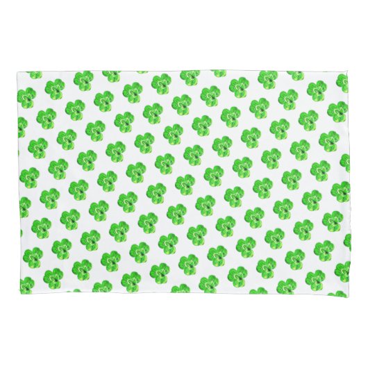 Clovers Dew Drops Pillow Case Kussensloop (Voorkant)