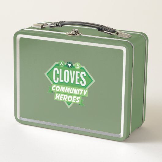 CLOVES Community Heroes Metal Lunchbox (Devant)