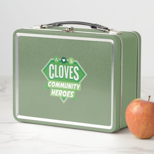 CLOVES Community Heroes Metal Lunchbox (En situation)