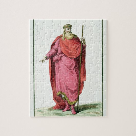 Clovis I (481-511) King of the Salian Franks from Legpuzzel (Verticaal)