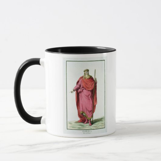 Clovis I (481-511) King of the Salian Franks from Mok (Links)