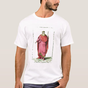 Clovis I (481-511) King of the Salian Franks from T-shirt
