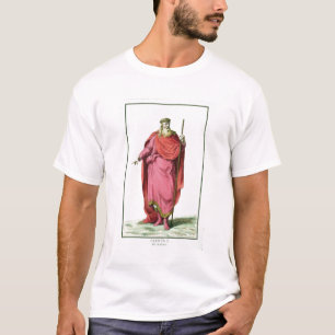 Clovis I (481-511) King of the Salian Franks from T-shirt