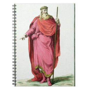 Clovis I (481-511) Koning van de Salische Franken Notitieboek