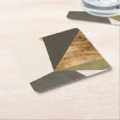 Clovis II Vierkante Kartonnen Onderzetter (Schuin)