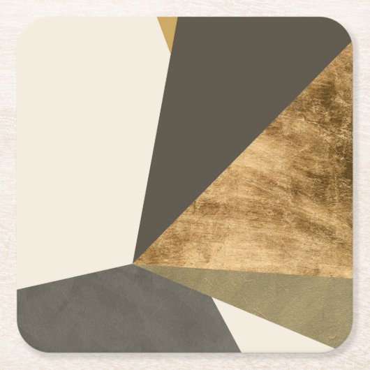 Clovis II Vierkante Kartonnen Onderzetter (Voorkant)