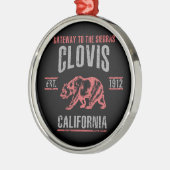 Clovis Metalen Ornament (Links)