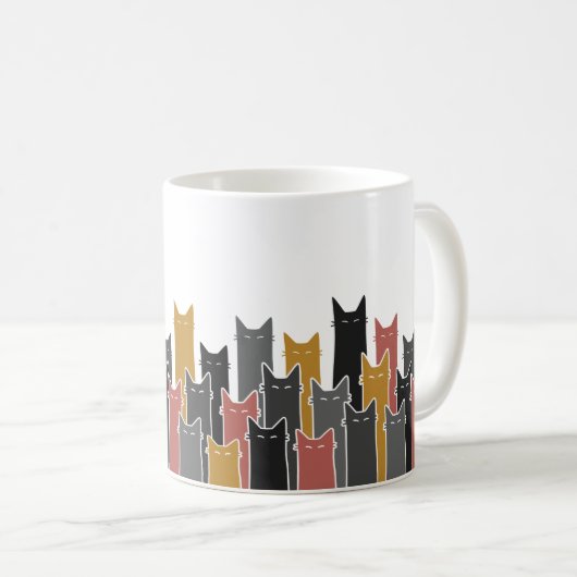 Clowder de tasse de chats (Devant droit)