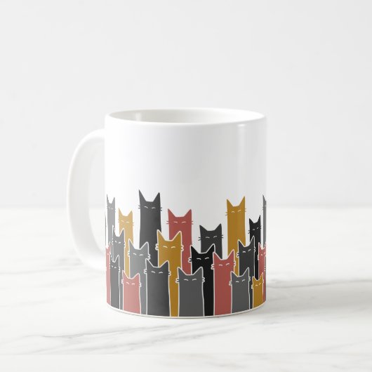 Clowder de tasse de chats (Devant gauche)
