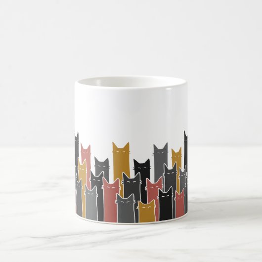 Clowder de tasse de chats (Centre)