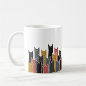 Clowder de tasse de chats (Gauche)